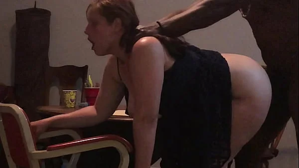 thick sexy pawg secertary is always all business