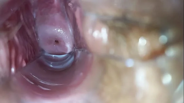 Pulsating orgasm inside pussy