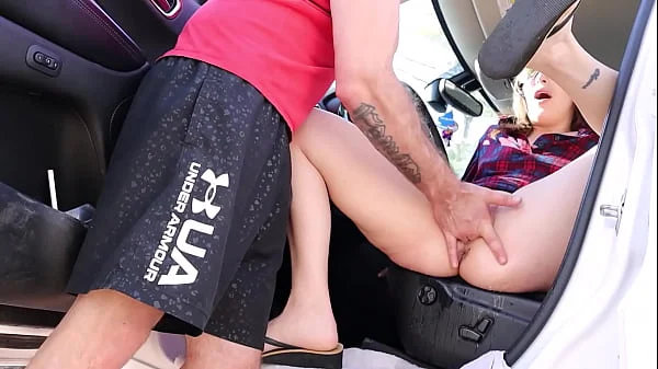 Squirting in Public - Compilation - Neighbours Watching - Pulled Over as Strangers Watch