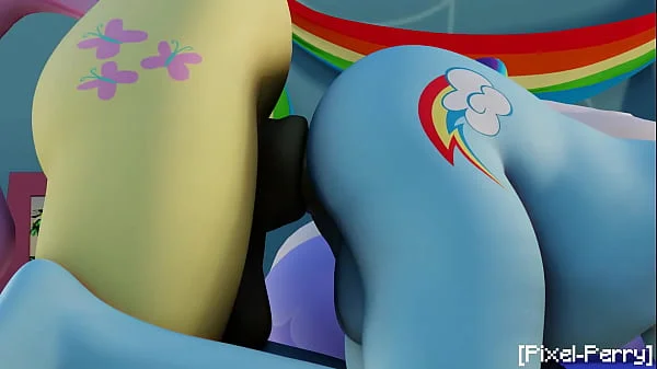 Rainbow Dash Fluttershy Futa