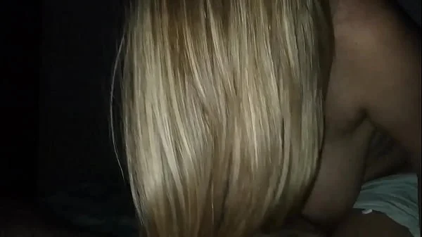 in the evening to his stepsister in the room and cum on her tits