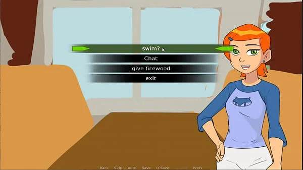 Omnitixxx Episode 1 My Hot Gwendolyn Spreads her legs